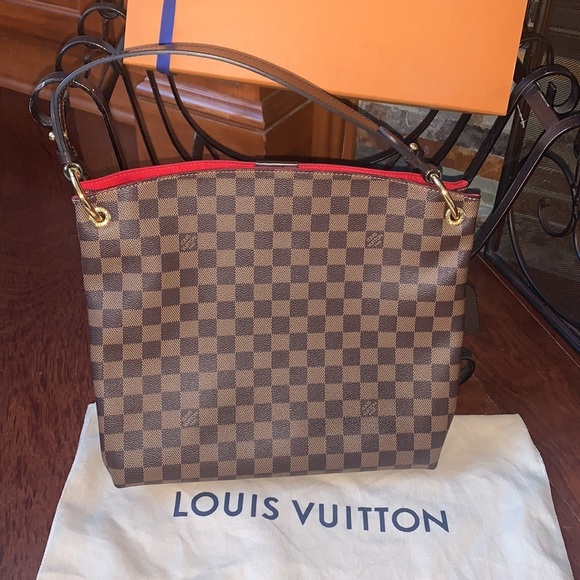 LOUIS VUITTON Graceful PM Damier Ebene Shoulder Bag it’s like new - Picture 3 of 13